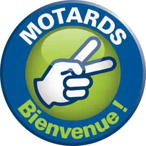 logo motards bienvenue